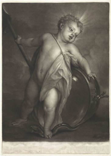 Christ Child as Salvator Mundi