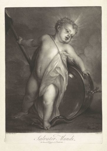 Christ Child as Salvator Mundi