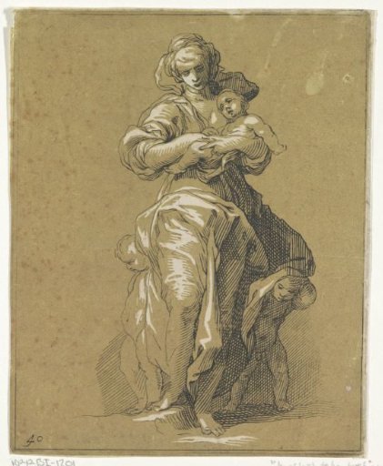 Charity with Three Children