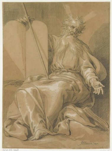Moses with the tablets of the law