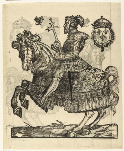 Portrait of Henry II of France on Horseback