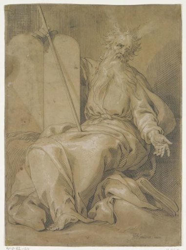 Moses with the tablets of the law