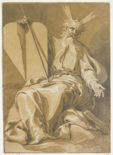 Moses with the tablets of the law