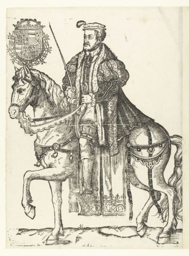 Equestrian portrait of Emperor Charles V