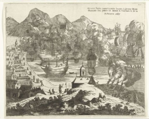 Battle of Bergen (Norway), 1665