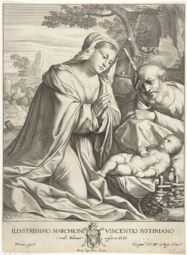 Mary Adores the Child