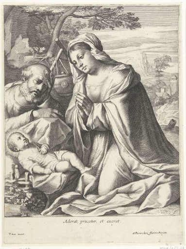 Mary Adores the Child