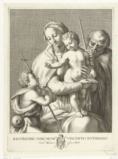 Seated Madonna and John the Baptist