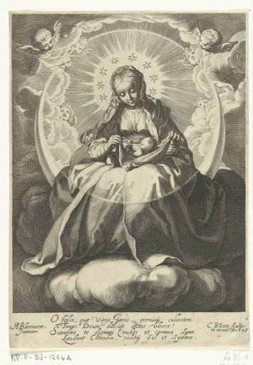 Madonna Seated on the Crescent Moon