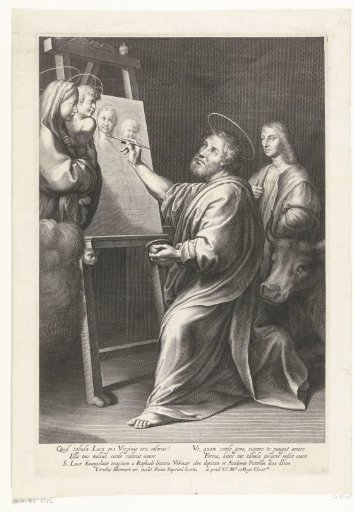 Saint Luke Painting the Virgin