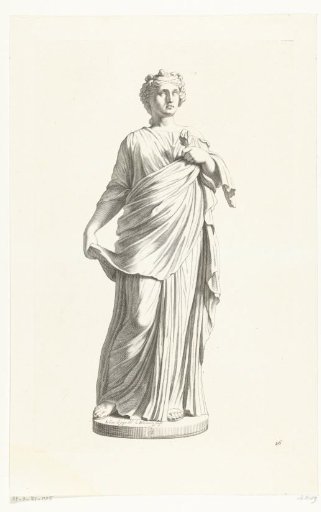 Woman with a flower in her hand
