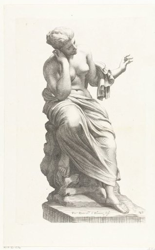 Seated Half-Naked Woman