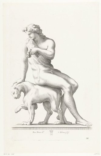 Bacchus Sitting on a Tiger