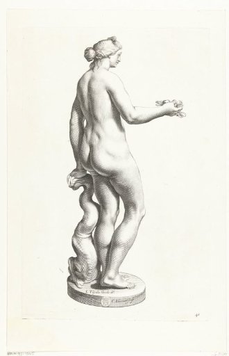 Venus with fruit in her hands
