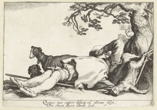 Sleeping hunter