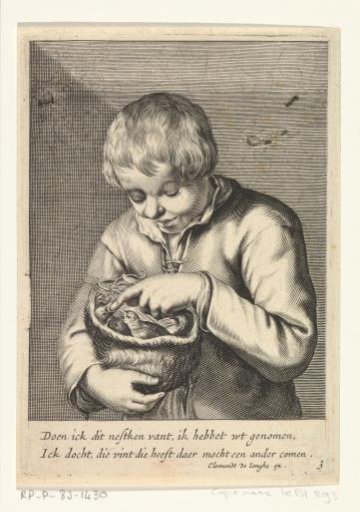 Boy with a Bird's Nest