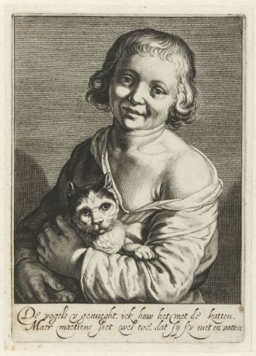Boy with a Cat