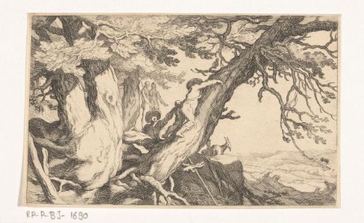 Landscape with trees