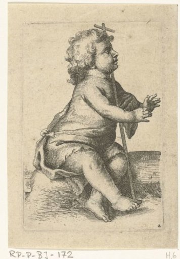 Half-Naked Child with a Cross
