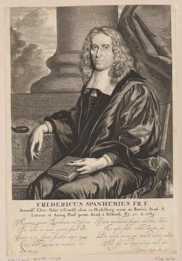 Portrait of Frederick Spanheim