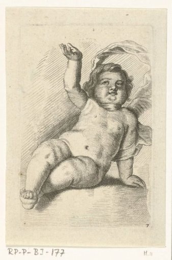 Little Angel Leaning Backwards