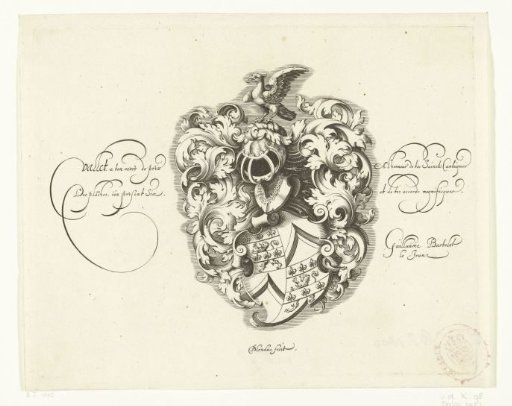 Coat of arms of Guillaume Bartolot le Jeune