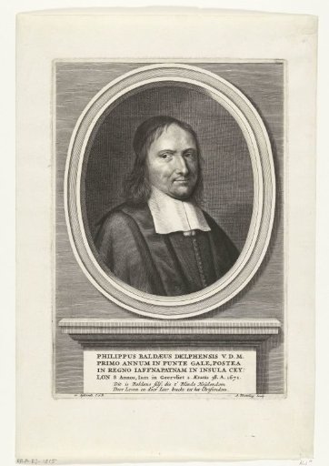 Portrait of Philip Baldaeus