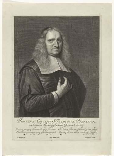 Portrait of Johannes Coccejus