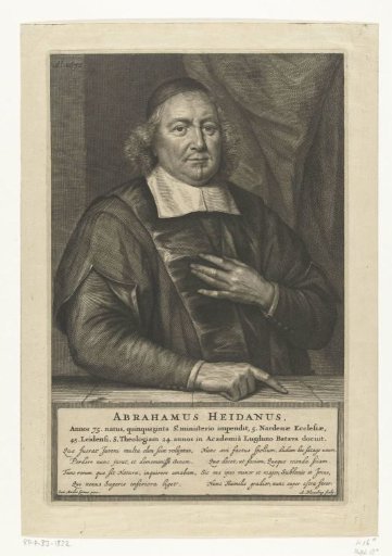 Portrait of Abraham Heidanus
