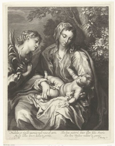 Mary with the Child and St. Catherine
