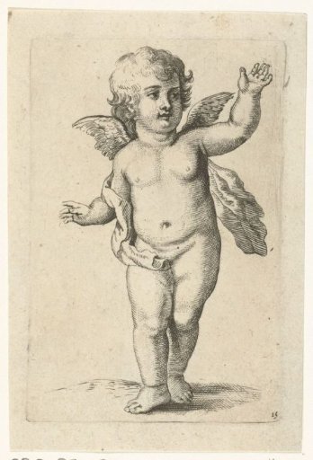 Standing cherub