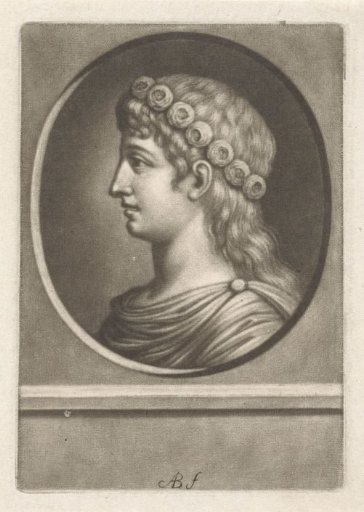Bust in Profile of a Young Man