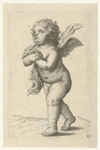 Walking cherub