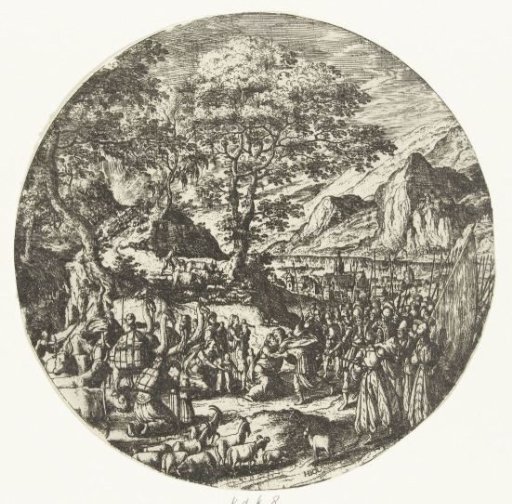Reconciliation between Esau and Jacob