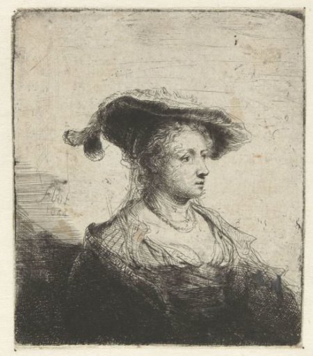 Young Woman with Hat