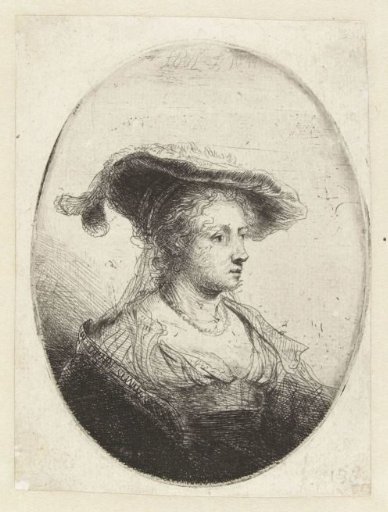 Young Woman with Hat