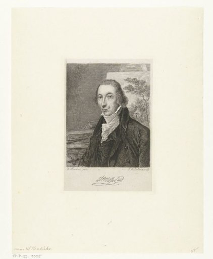 Portrait of the Painter Hermanus van Brussel