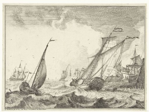 Ships at sea