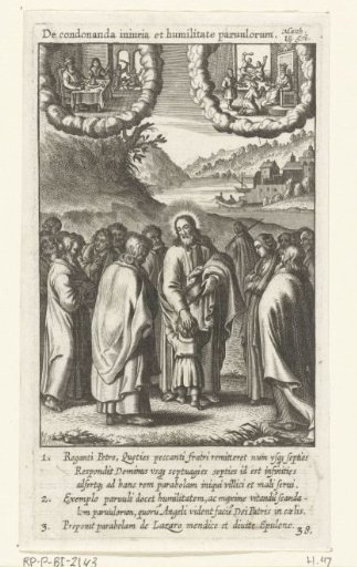 The Disciples Ask Christ Who Is the Greatest in the Kingdom of Heaven