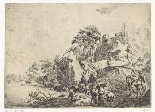 Landscape with Travellers