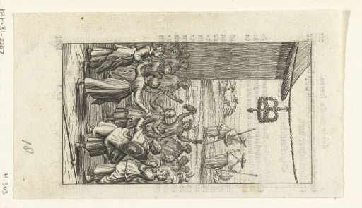 Willemynken dances with a feasting and drinking company