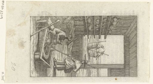 Willemynken in conversation with a monkey as a potter