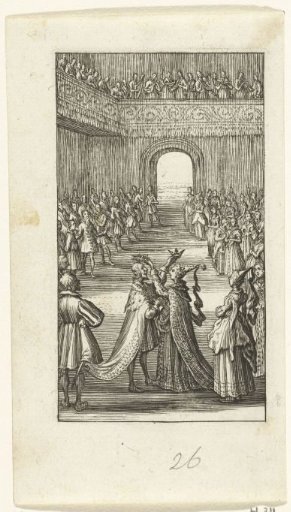 Duyfken and the king crowning each other in heavenly Jerusalem