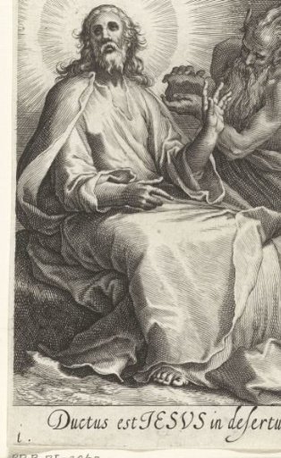 Temptation of Christ by Satan