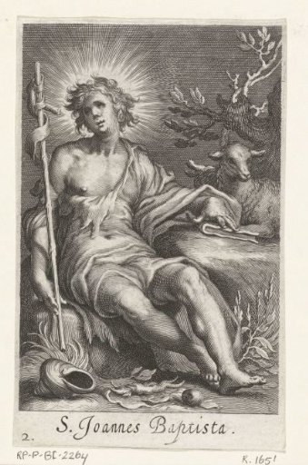 Saint John the Baptist as a hermit