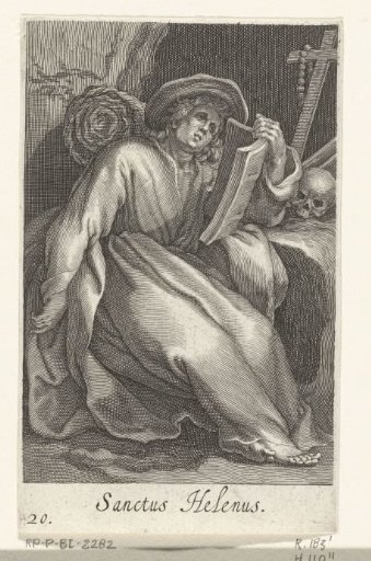 Saint Helenus as a hermit