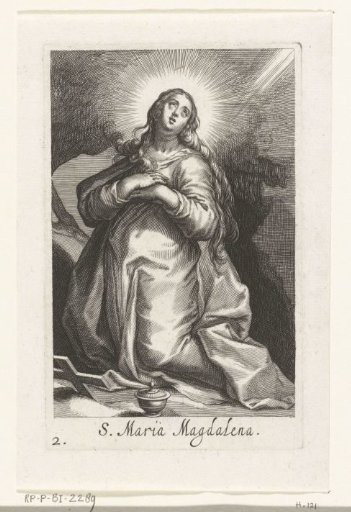 Saint Mary Magdalene as a hermitess