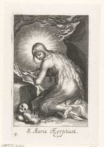 Saint Mary of Egypt as a hermitess