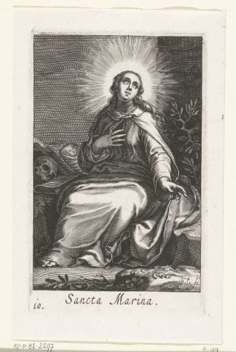 Saint Marina of Alexandria as a hermitess