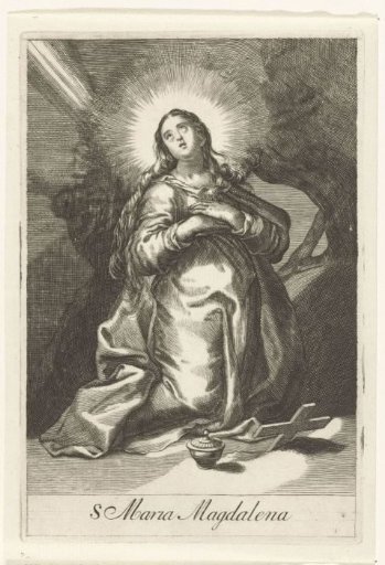 Saint Mary Magdalene as a hermitess